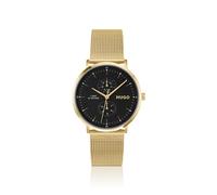 HUGO Montre Style dorée à cadran noir - Style #STYLE, 58733330 Couleur dorée pcs.