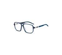 HUGO Monture optique en acétate bleu avec logo en découpe - Style HG 1415/GPJP5714, 58610631 Bleu pcs.