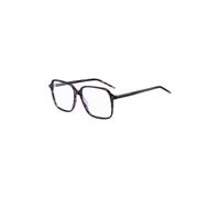 HUGO Monture optique en corne violette avec logo sur les branches - Style HG 14107FF5414, 58610612 Violet à motif pcs.