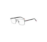 HUGO Monture optique en métal noir avec branches tubulaires - Style HG 13790035418, 58609854 Noir pcs.