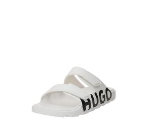 HUGO Mule 'Evander' noir / blanc, Taille 42