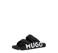 HUGO Mule 'Evander' noir / blanc, Taille 45