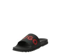HUGO Mule 'Match It Slid' rouge / noir, Taille 45
