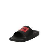 HUGO Mule 'Timein' rouge / noir, Taille 44