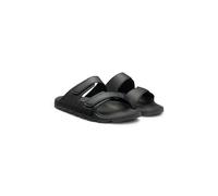 HUGO Mules à double bride avec logo - Style Evander_Sand_lg, 50542042 Noir 40