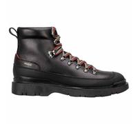 HUGO Bottines en cuir style chaussures de randonnée avec semelle ultralégère - Style Nash_halb_lthl, 50573108 Noir 40