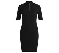 HUGO Nasiia Robe en Jersey, Black, L Women