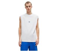 Hugo Navertz 01 Blue Sleeveless T-shirt Blanc XS Homme