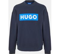Hugo Niero Crew Sweater Mens Marine 405 2X Grand. Male
