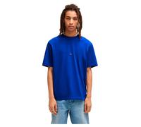 Hugo Nieros 10257318 Blue Short Sleeve T-shirt Bleu L Homme