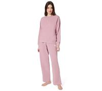 HUGO Nite_Long Set 10272272 01 Ensemble Pyjama, Rose Ouvert 696, L Femmes