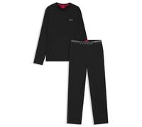 HUGO Nocto_Long Set 10272536 01 Ensemble Pyjama, Noir 001, L Hommes