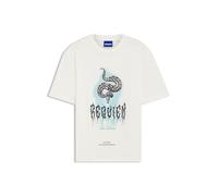 Hugo Noctornix 10272987 01 T-Shirt, Open White 121, XS Hommes