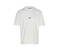 Hugo Nieros 01 Blue Short Sleeve T-shirt Blanc L Homme