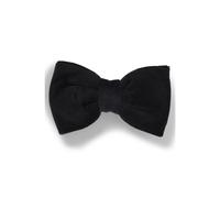 HUGO Nœud papillon en jacquard velours de coton - Style Bow tie velvet, 50532211 Noir pcs.