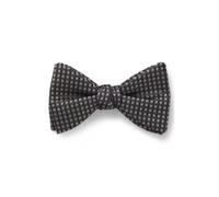 HUGO Nœud papillon en soie à motif jacquard - Style Bow tie dressy, 50561710 Noir pcs.