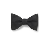 HUGO Nœud papillon en soie mélangée à motif jacquard - Style Bow tie dressy, 50551727 Noir pcs.