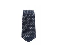 Hugo - P-Tie 6Cm-222 Micro Check Tie - Homme - Accessoires - Bleu - Taille: ONE Size