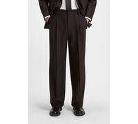 HUGO Pantalon à la coupe moderne en tissu stretch façonné à chevrons - Style Fadi253F1X, 50544666 Marron 102