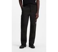 HUGO Pantalon cargo Relaxed en coton ripstop - Style Gadic242, 50564196 Noir XXXL