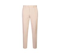Hugo - Pantalon coupe ajustée à micro motif - Homme - Pantalons - Beige - Taille: M