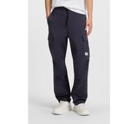 HUGO Pantalon coupe décontractée en tissu ripstop - Style Gadic242, 50545643 Bleu foncé M