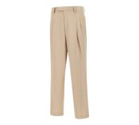 Hugo - Pantalon Coupe Oversize en Twill - Homme - Pantalons - Beige - Taille: 2XL
