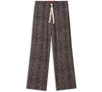 HUGO Bas de pyjama imprimé en modal stretch et en coton - Style CASUAL PANTS, 50556937 Gris à motif L