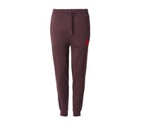 HUGO Pantalon 'Doak' marron châtaigne / rouge foncé, Taille 31-32