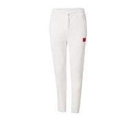 HUGO Pantalon 'Doak' rouge / blanc, Taille 35-36