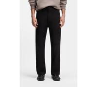 HUGO Pantalon droit en coton stretch mercerisé - Style Cino261, 50567278 Noir XXL