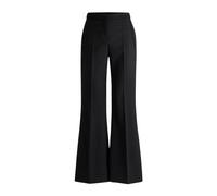 Hugo - Pantalon Évasé Droit Formel - Femme - Pantalons - Noir - Taille: 46 FR