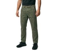 HUGO Pantalon Baggy en toile de coton à imprimé serpent - Style Gunter263, 50563236 Vert sombre 30/32