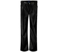 HUGO Pantalon Relaxed en similicuir avec poches plaquées - Style Hidaya-2_B, 50568887 Noir 38