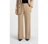 HUGO Pantalon large Regular - Style Hasene-1, 50540807 Beige 40