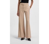 HUGO Pantalon large Regular - Style Hasmina, 50545533 Beige 34