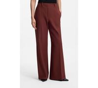 HUGO Pantalon large Regular - Style Hasmina, 50566625 Marron 34