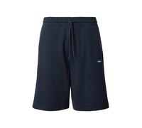 HUGO Short en molleton de coton avec écusson logoté - Style Nasensio, 50522364 Bleu foncé XXL