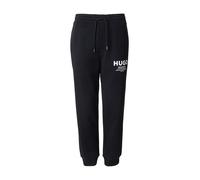 HUGO Pantalon 'Nevez' noir / blanc, Taille 31-32