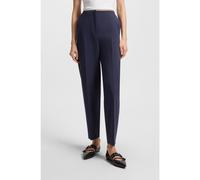 HUGO Pantalon Regular à la coupe carotte en tissu stretch - Style Halunia, 50542776 Bleu foncé 42