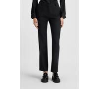 HUGO Pantalon Regular à rayures tennis brillantes - Style Hanali, 50547626 Noir 38