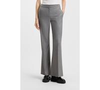 HUGO Pantalon Regular en flanelle stretch chinée - Style Hezane, 50547588 Gris 46