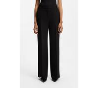 HUGO Pantalon Regular en tissu stretch - Style Hasemoni, 50559015 Noir 40