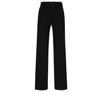 HUGO Pantalon Regular Fit avec ceinture ajustable avec boucle en D - Style Huglia, 50505879 Noir 42