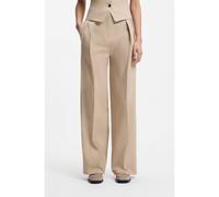 Hugo Henesa 10278993 Pants Beige 40 Femme