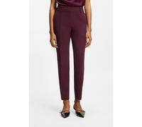 HUGO Pantalon Slim à fermeture éclair au bas des jambes - Style Hedima-1, 50544742 Bordeaux 36
