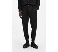 HUGO Pantalon Slim avec poches cargo - Style Glavin261, 50556512 Noir 58