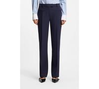 HUGO Pantalon Slim coupe droite - Style Hilayla, 50554435 Bleu foncé 42