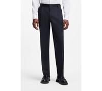 HUGO Pantalon Slim en coton stretch toucher du papier - Style Genrich262X, 50559099 Bleu foncé 54