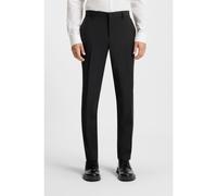 HUGO Pantalon Slim en laine mélangée stretch performante - Style GetlinM204X, 50446526 Noir 44